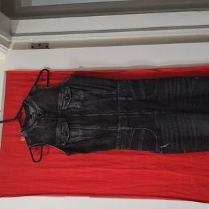 Guess Avril Ripped Denim Jumpsuit